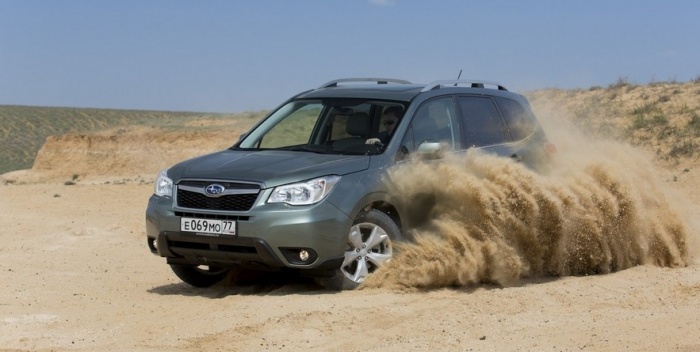 Тест-драйв Subaru Forester 2014/2015 по русскому бездорожью
